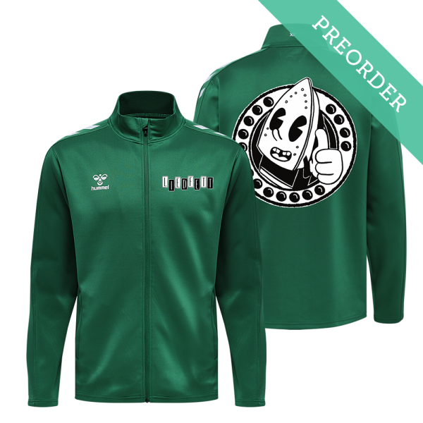 Trainingsjacke - Liedfett, grün