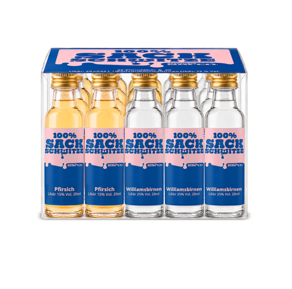 Likör - 100% Sackschwitze, 20er Pack (LIMITED EDITION)