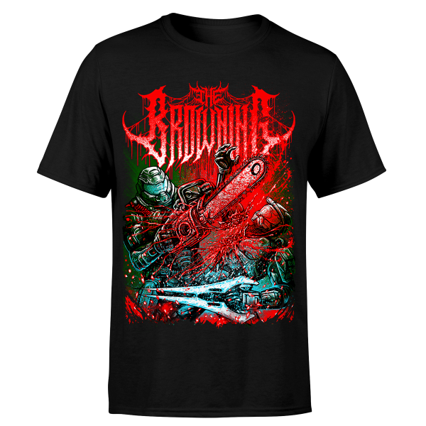 T-Shirt - Doomhalo, black
