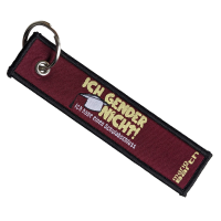 Schlüsselanhänger - Ich gender nicht ich habe einen Schulabschluss