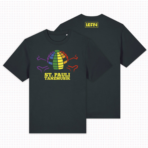 T-Shirt - St. Pauli Tanzmusik, schwarz/bunt