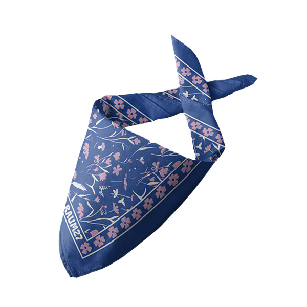 Tuch - RAUM27, royal blue