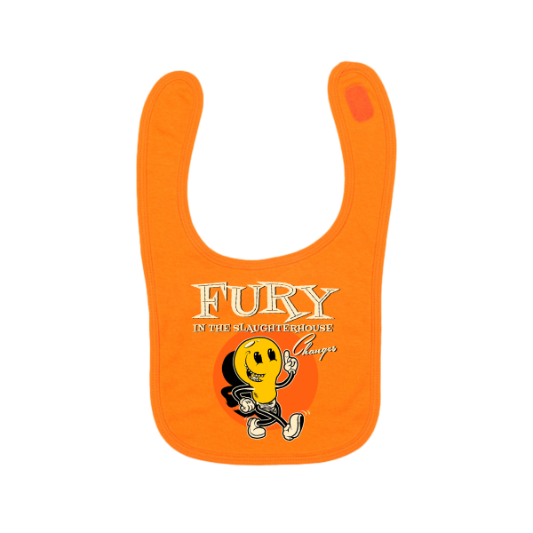 Babylätzchen - CHANGES, orange