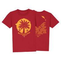 Kids Shirt - Palme Summerjam 2024, red Kids Shirt - Palme Summerjam 2024, red