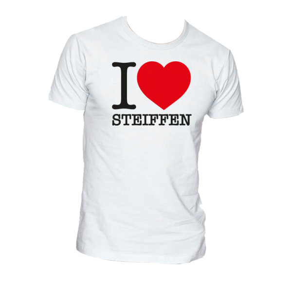 T-Shirt - I Love Steiffen