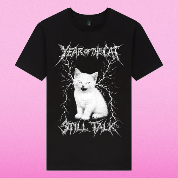 T-Shirt - Metalcat, black