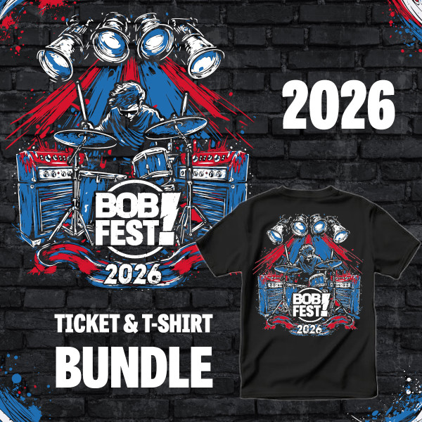 BOBfest 2026 E-Ticket & T-Shirt Bundle - 25.07.2026