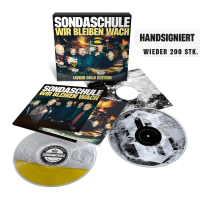 2LP: "Liquid Gold“ Edition - "WIR BLEIBEN WACH" - streng limitiert - handsigniert