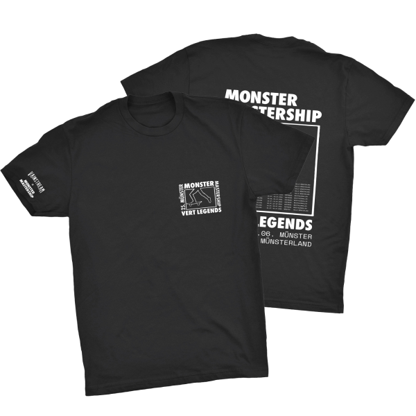 Unisex Shirt - Monster Mastership VS 2026, black