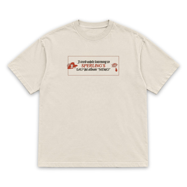 Sperling - T-Shirt - Cry, cream