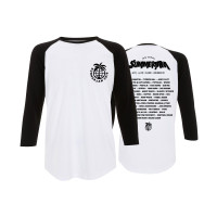 Baseball Shirt - Summerjam 2019, schwarz/weiß Baseball Shirt - Summerjam 2019, schwarz/weiß
