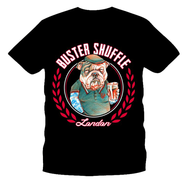 T-Shirt - Bulldog, black