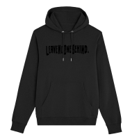 Hoodie - LNOB Logo, black on black - Design by 1UP Hoodie - LNOB Logo, black on black - Design by 1UP