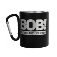 Karabiner-Becher - Roadie´s Fuel, schwarz