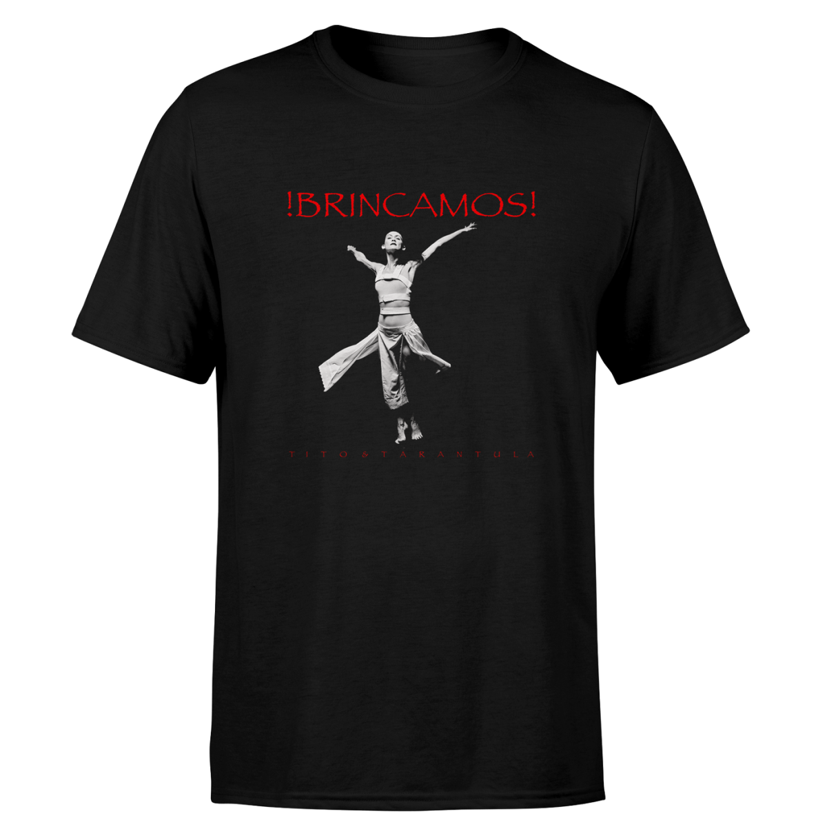 T-Shirt - Tour 2025 !Brincamos!, Black | Official Tito and