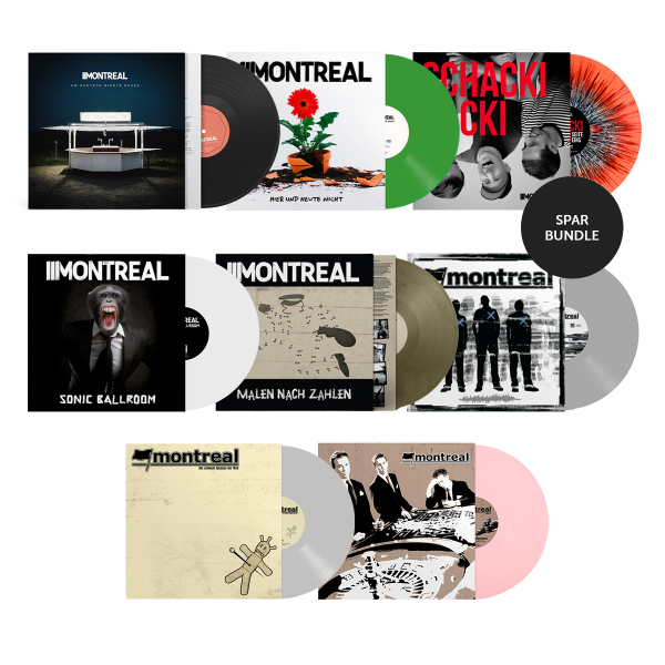 SIGNIERT Bundle - Alle MONTREAL Alben - LP