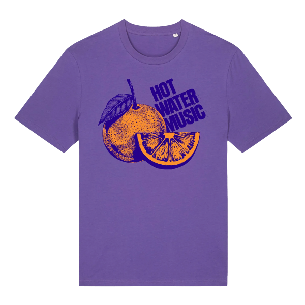 T-Shirt - Florida Orange, purple love