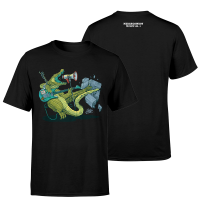 T-Shirt - Benefiz-Sampler - Merchcowboy Mixtape Vol. 3, schwarz T-Shirt - Benefiz-Sampler - Merchcowboy Mixtape Vol. 3, schwarz