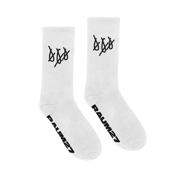 Socken - Keine Tränen, weiss