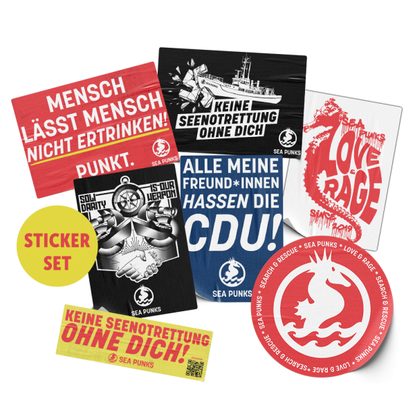 Sea Punks - Kleines Sticker Set