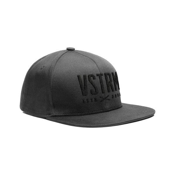 Snapback Cap - VSTRM, black