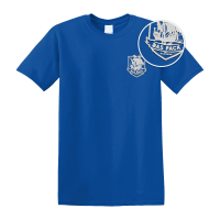 Vorschau: T-Shirt - Wappen-Stick, (blau) Vorschau: T-Shirt - Wappen-Stick, (blau)