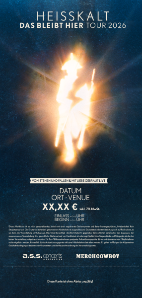 Hardticket - Leipzig, 03.11.2026