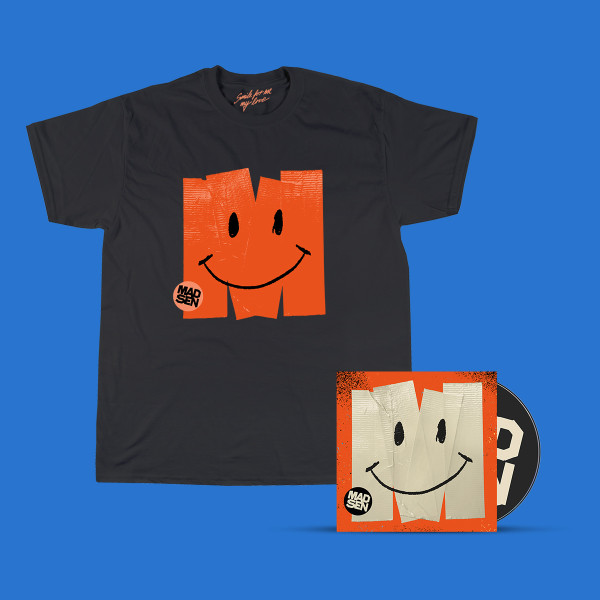 Bundle - SMILE - CD (Digipak) + T-Shirt, schwarz - handsigniert