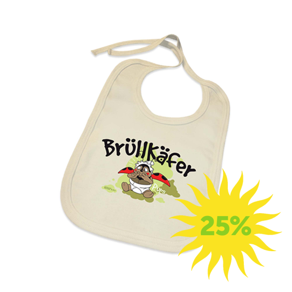 Babylätzchen - Baby-Brüllkäfer