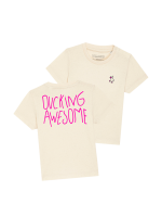 Kids T-Shirt - Ducking Awesome, natural