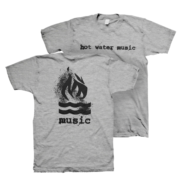 T-Shirt - Logo, heather gray