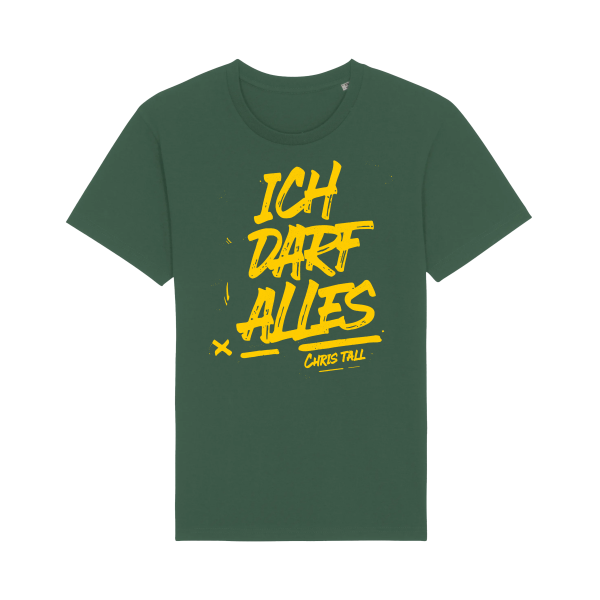 T-Shirt - Ich Darf Alles, bottle green