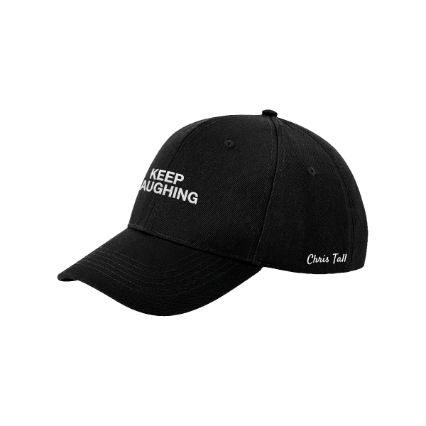 Cap - Keep Laughing, schwarz