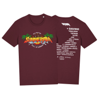 T-Shirt - Logo - Summerjam 2025, burgundy T-Shirt - Logo - Summerjam 2025, burgundy