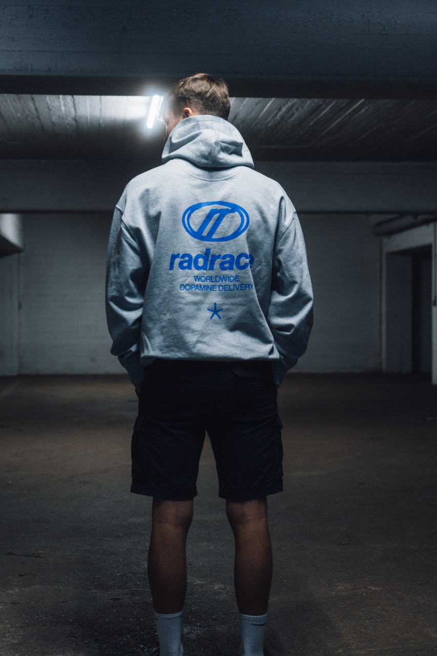 RAD RACE - Dopamine Hoodie heather grey