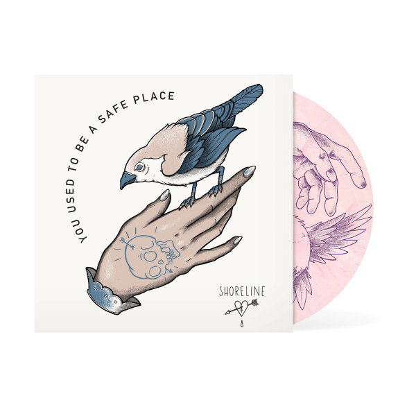 Shoreline - You Used To Be A Safe Place (EP 12" / 3te Pressung rosa marmoriert)