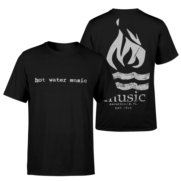 T-Shirt - Distressed, black