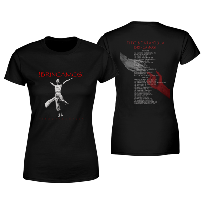T-Shirt - Tour 2025 !Brincamos!, Black | Official Tito and
