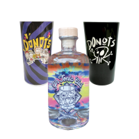 "SIGNIERT" Donots Gin + 2er Becher-Set "SIGNIERT" Donots Gin + 2er Becher-Set