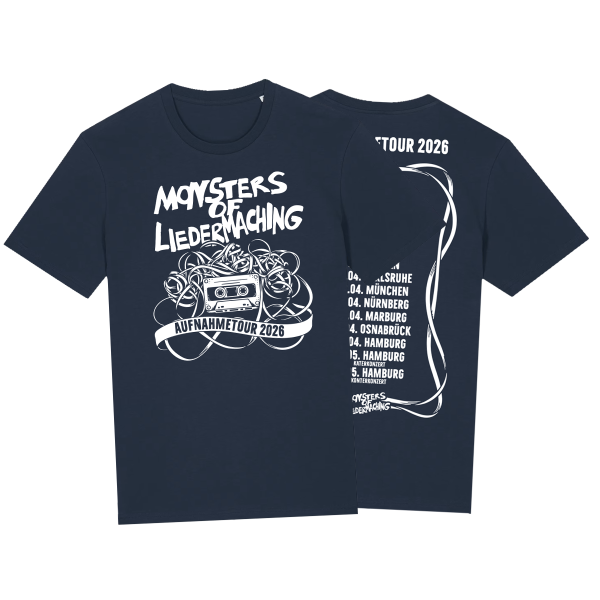 T-Shirt - Tour Frühling 2026, navy
