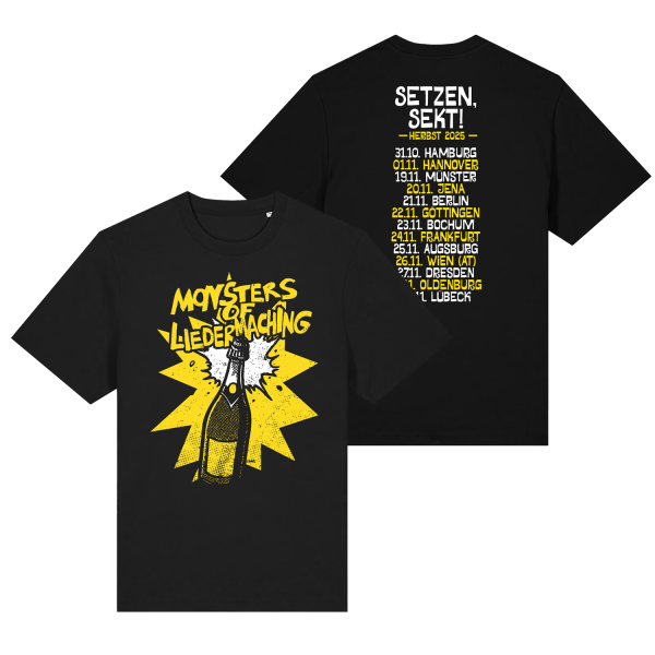 T-Shirt - Tour Herbst 2025, schwarz