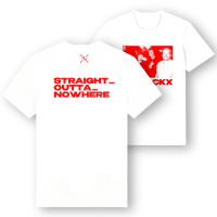 T-Shirt - STRAIGHT_OUTTA_NOWHERE, weiss