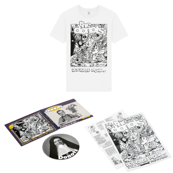 CD - Pedigree Punk (Re-Release) + T-Shirt weiss - HANDSIGNIERT
