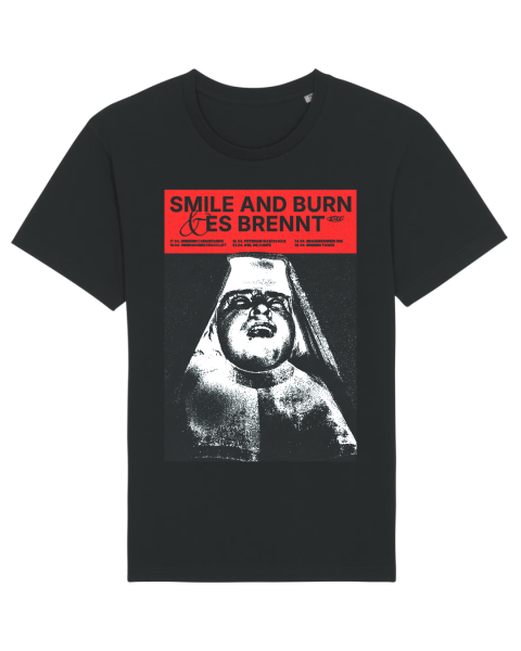 Unisex-Shirt - SAB + Es brennt - Nonne Tour 2026, schwarz