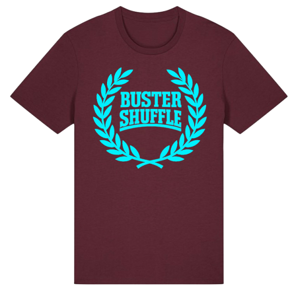 T-Shirt - Laurel Wreath, burgundy