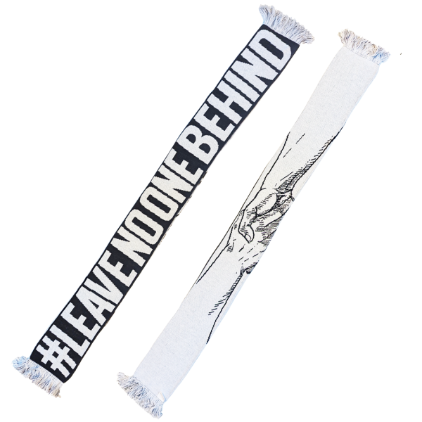 Schal - LNOB, schwarz/weiss