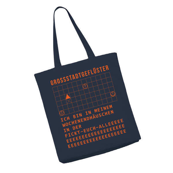 Beutel - Fickt euch Allee! - Jubiläums Edition, french navy