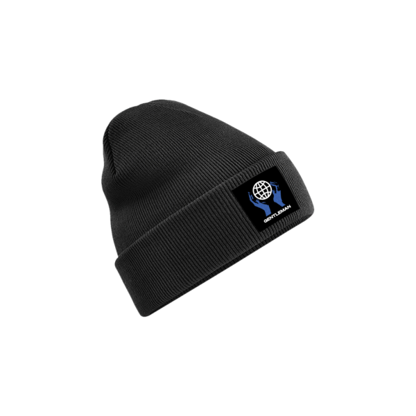 Beanie - World/Hands, black