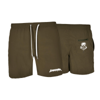 Swim Short - Summerjam, olive green Swim Short - Summerjam, olive green