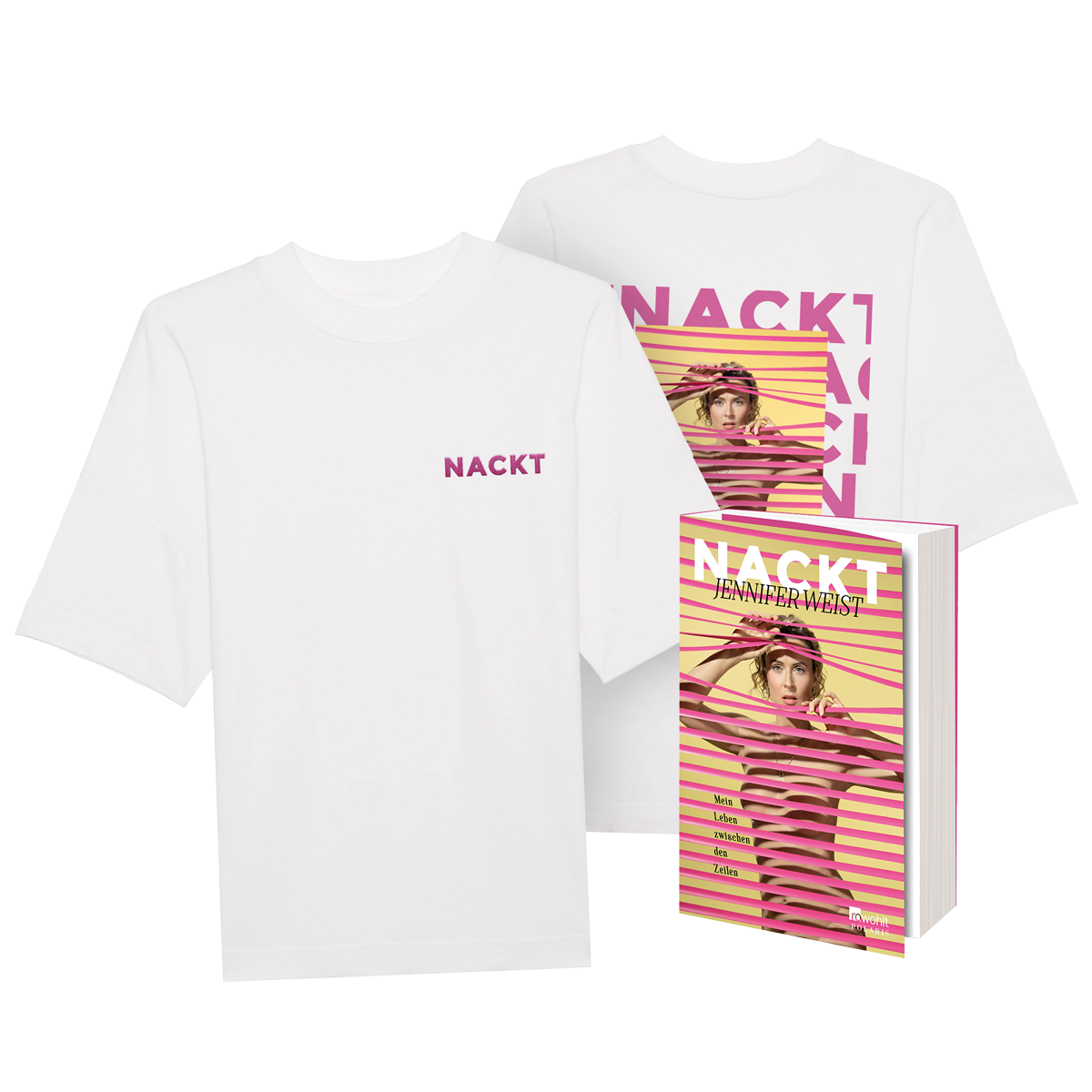 Buch - NACKT - Mein Leben zwischen den Zeilen | Official Yaenniver Shop